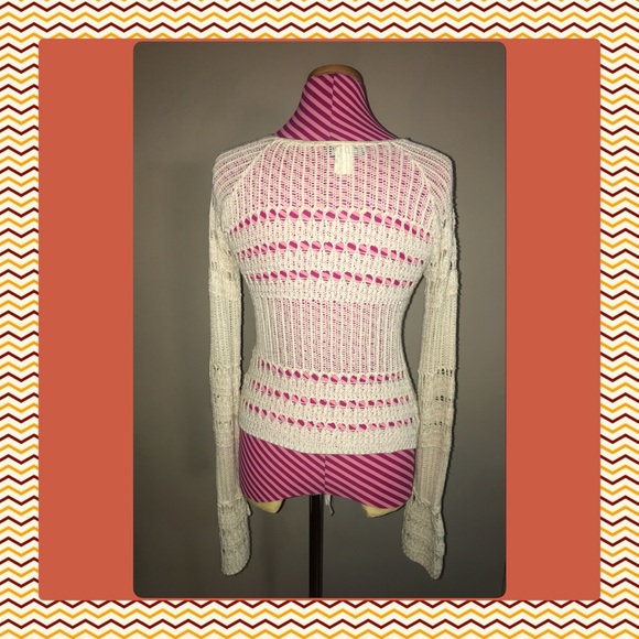 Sexy Cream Knit Top - Picture 3 of 3